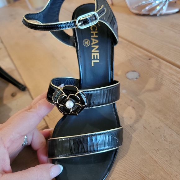 Chanel shoes sandals size 40.5 - Picture 6 of 10